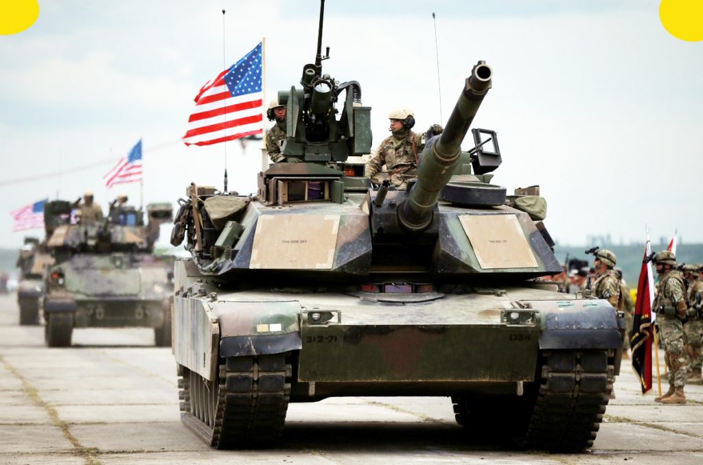 Танки НАТО готовы захватить Белоруссию и установить фашистский режим под БЧБ-флагами